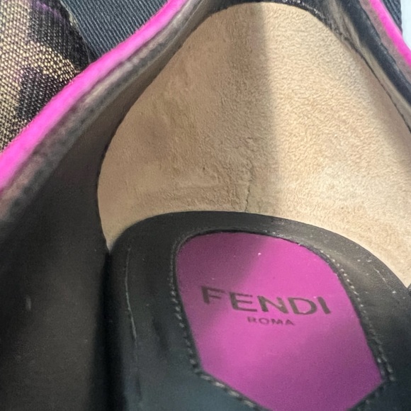 FENDI FF Logo Wedges - Picture 3 of 16